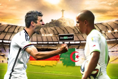 Lịch thi đấu World Cup 2014 hôm nay 30/6: Tâm điểm Đức - Algeria